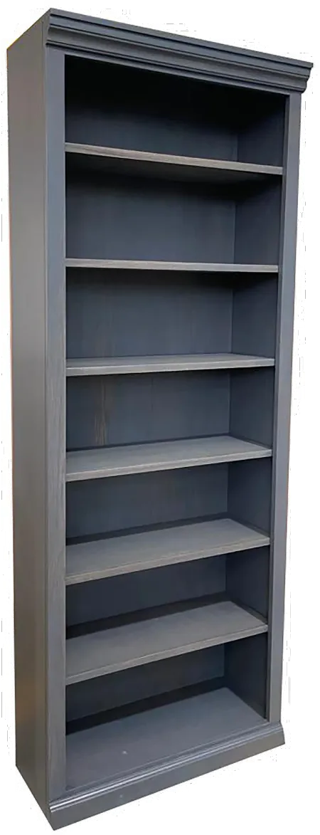 Jackson Gray Wash 84 Inch Bookcase