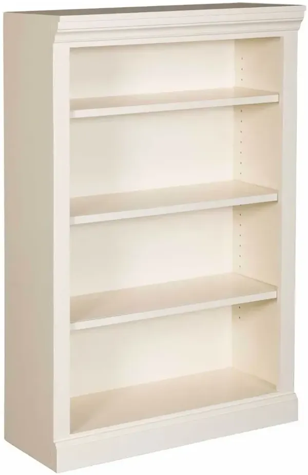 Jackson White Wash 48 Inch Bookcase