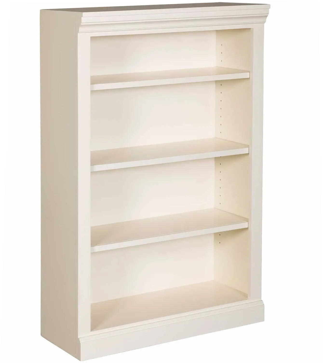 Jackson White Wash 48 Inch Bookcase