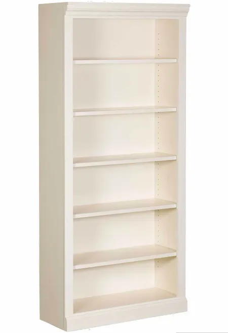 Jackson White Wash 72 Inch Bookcase