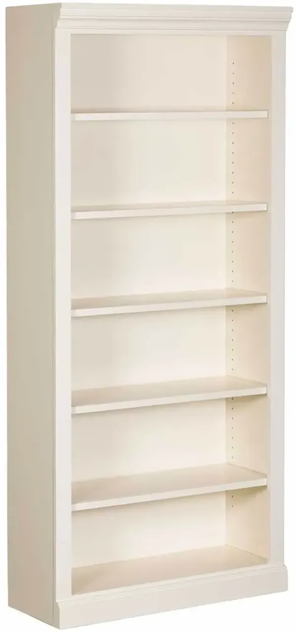 Jackson White Wash 72" Bookcase