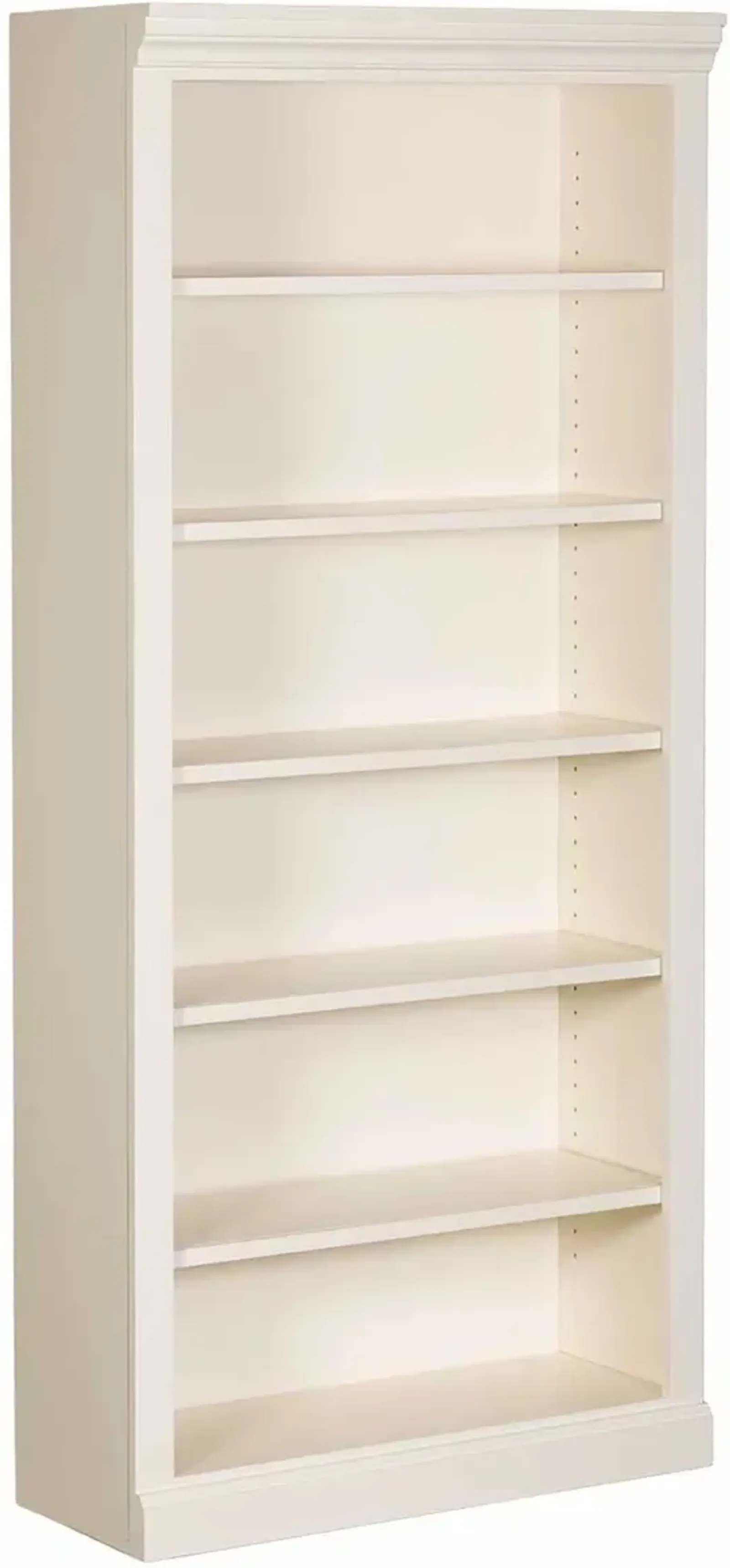 Jackson White Wash 72 Inch Bookcase