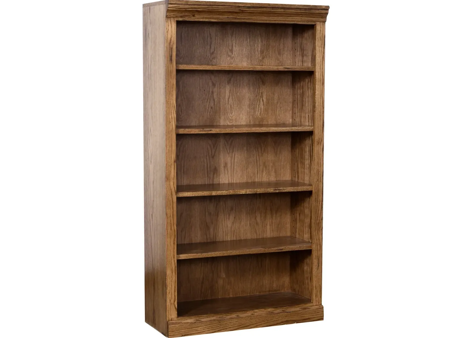 Jackson Rustic Oak 60 Inch Bookcase