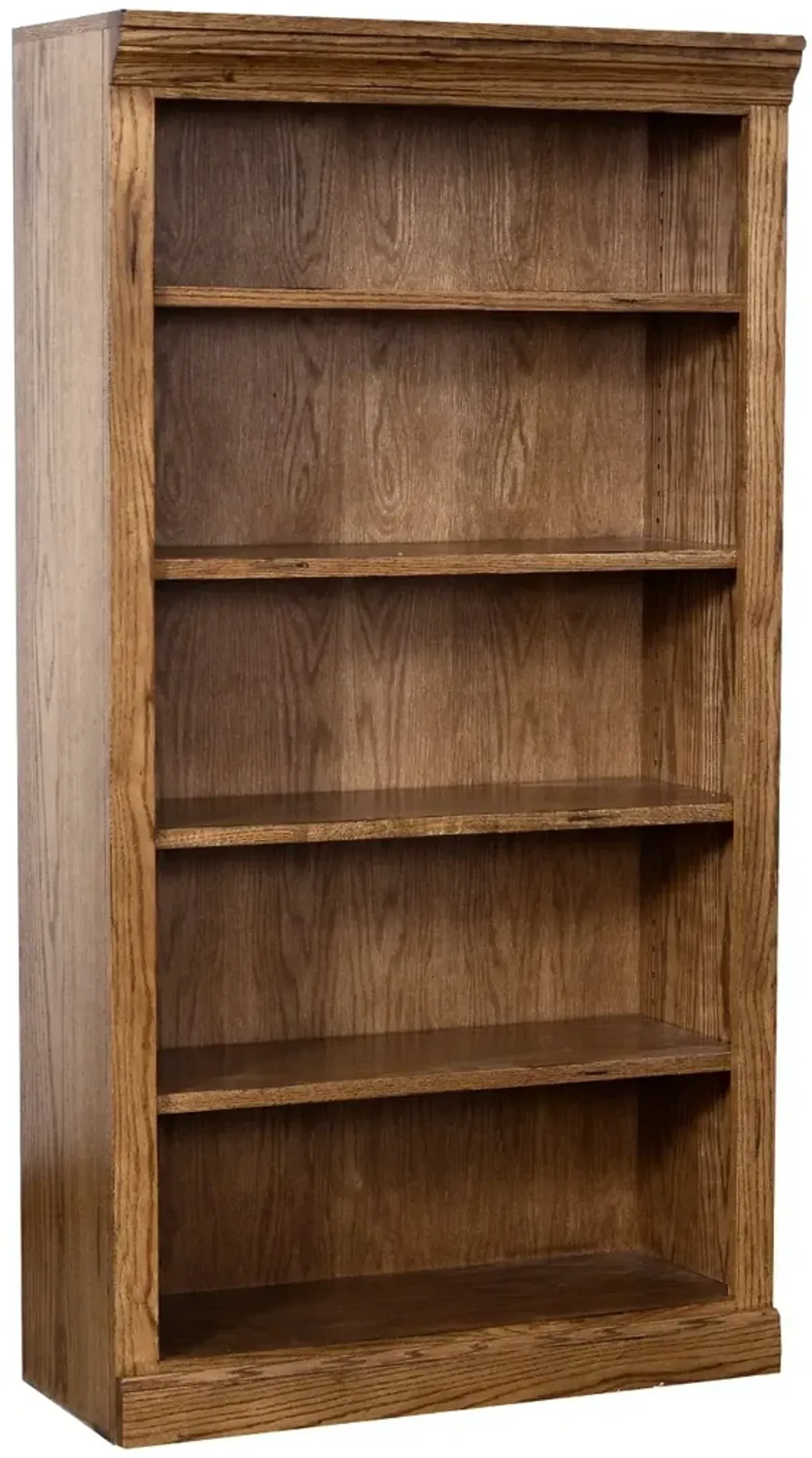 Jackson Rustic Oak 60" Bookcase