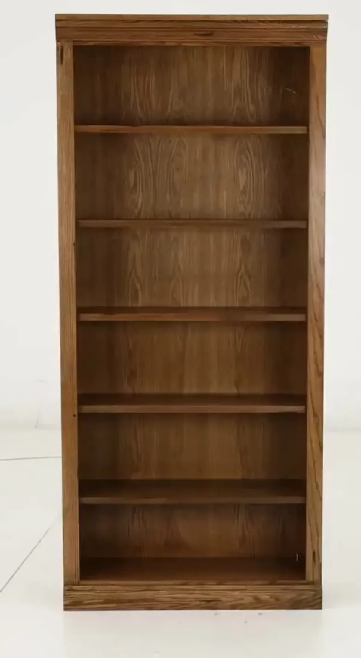 Jackson Rustic Oak 72 Inch Bookcase