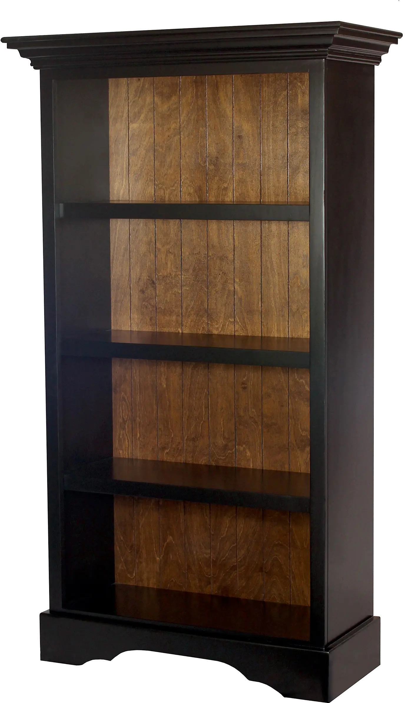 Eton 63 Inch Black Oak Bookcase