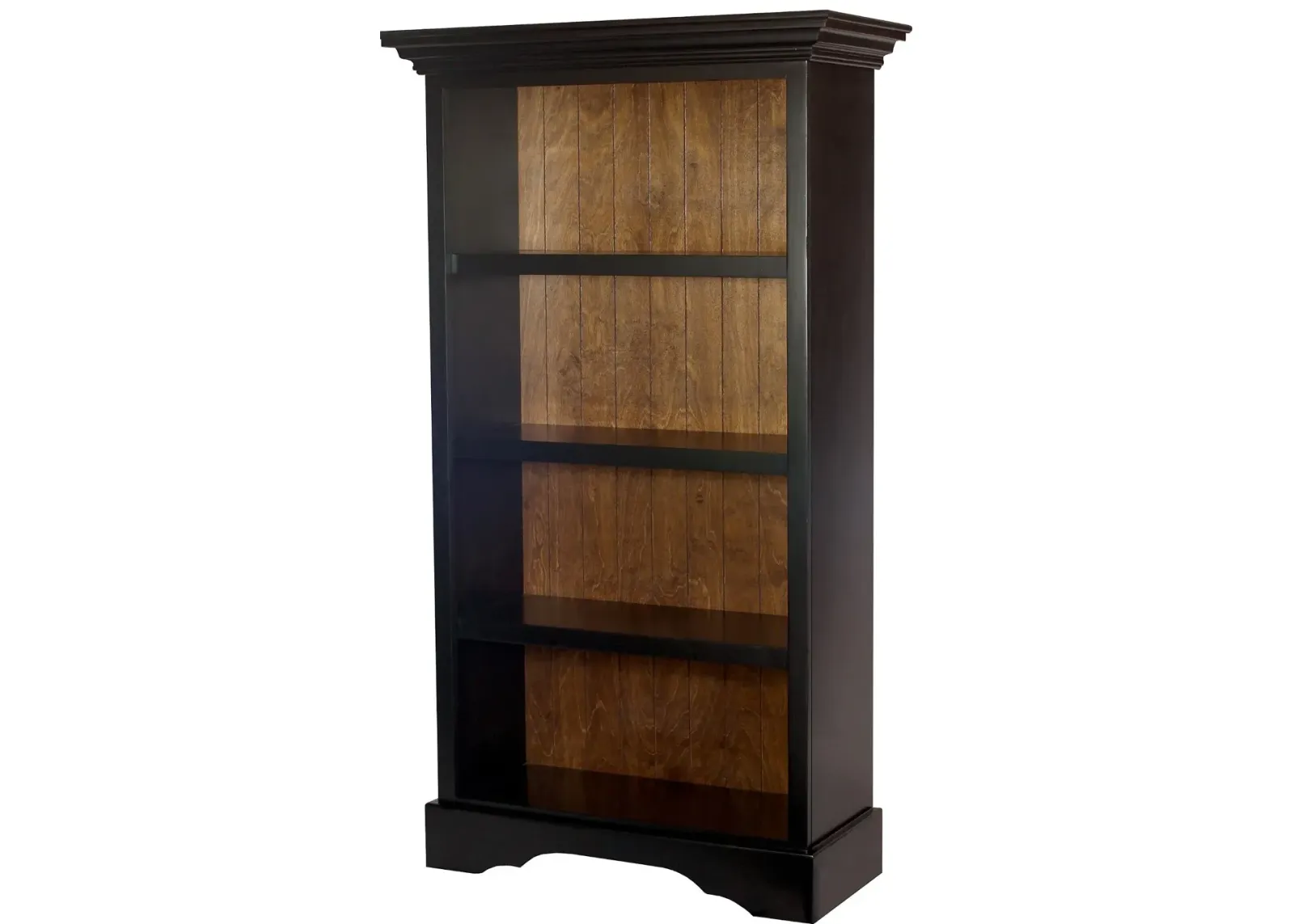 Eton 63 Inch Black Oak Bookcase