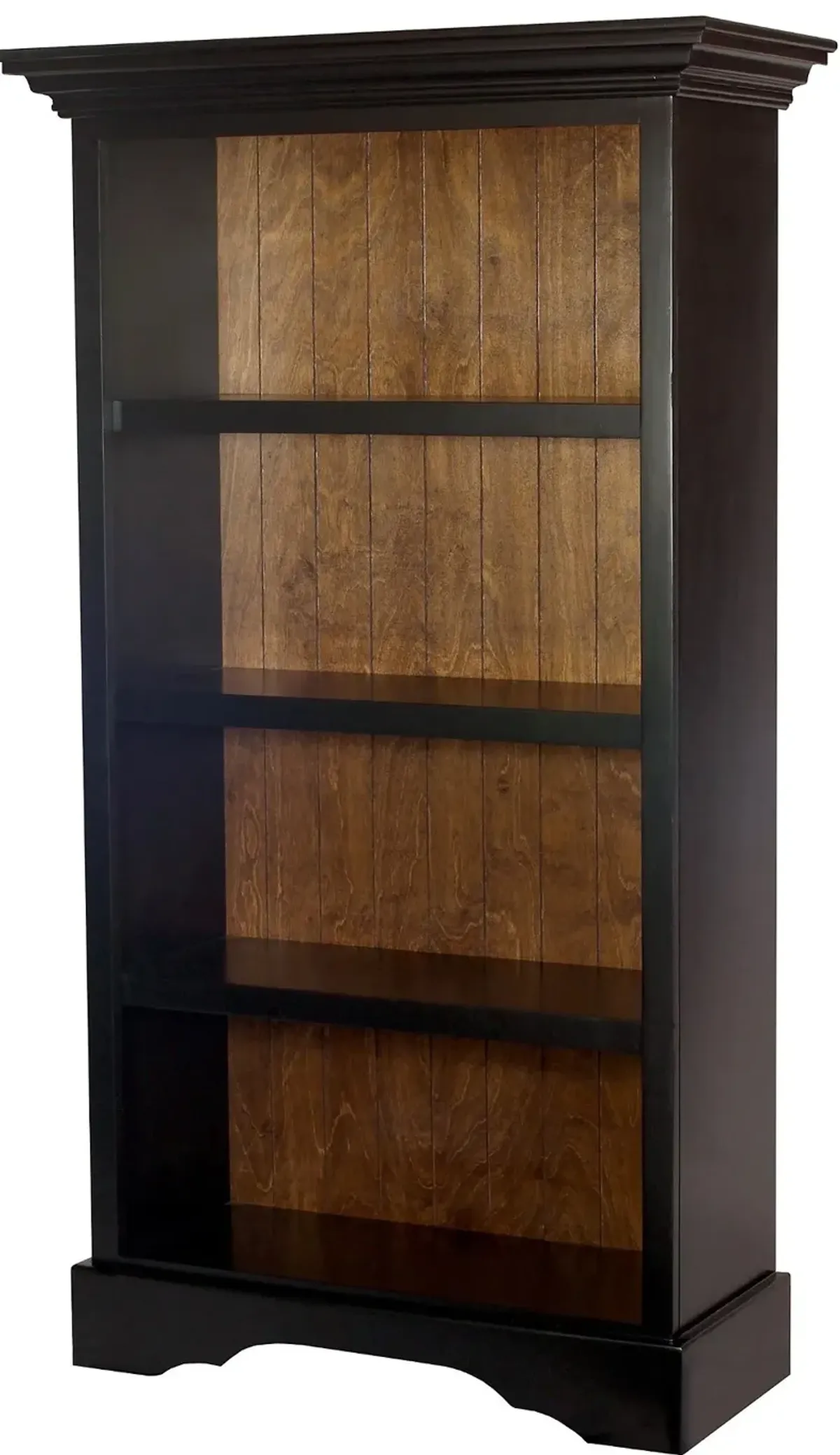 Eton 63 Inch Black Oak Bookcase