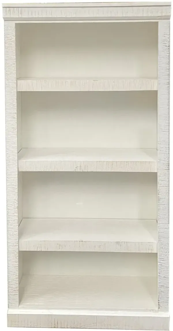 Delta 60" White Bookcase