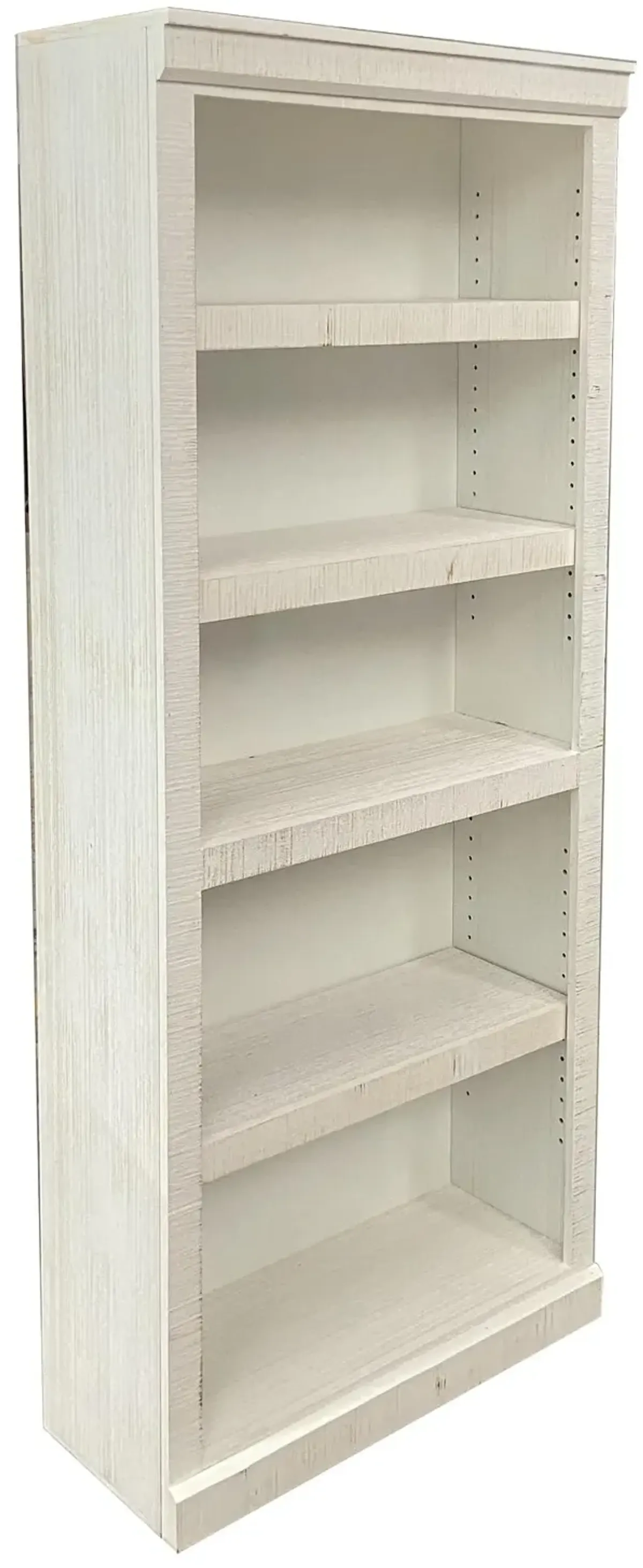 Delta 72" White Bookcase
