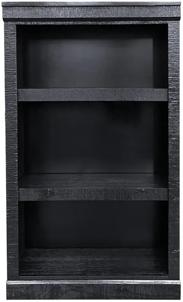 Delta 48" Black Bookcase