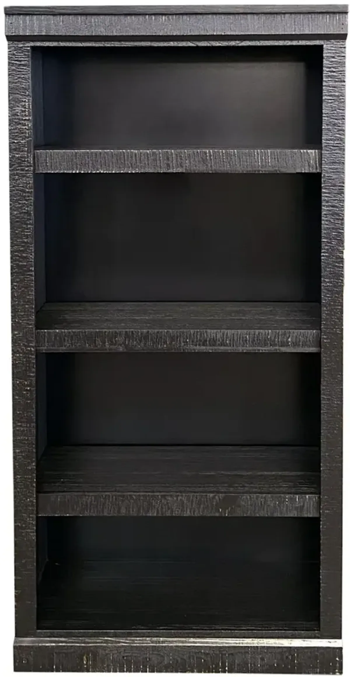 Delta 60" Black Bookcase