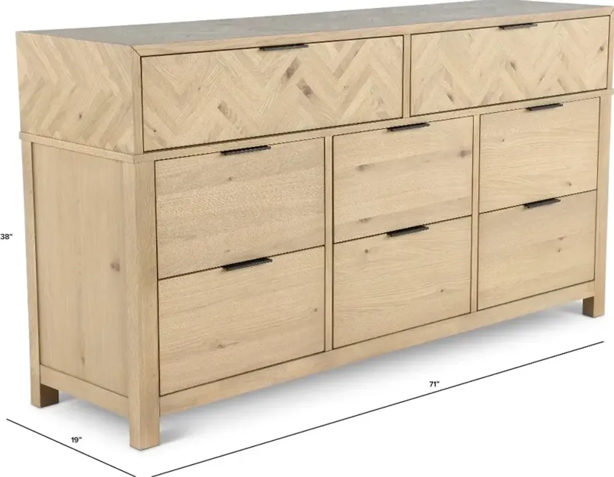 Geneva Oak Dresser