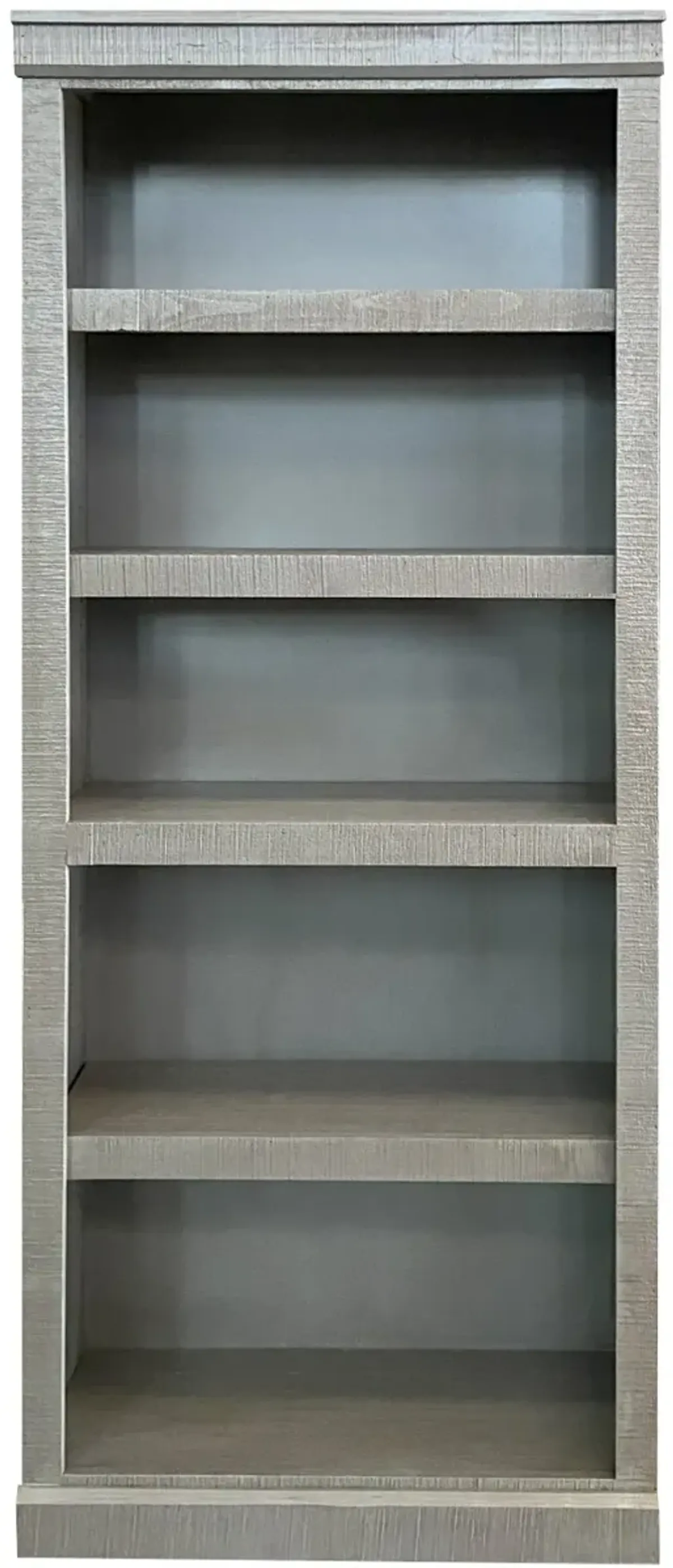 Delta 72" Gray Bookcase