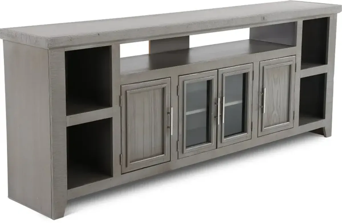 Heath Gray 85" TV Stand