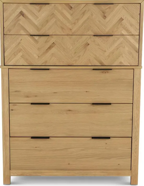 Geneva Oak Chest of Drawers