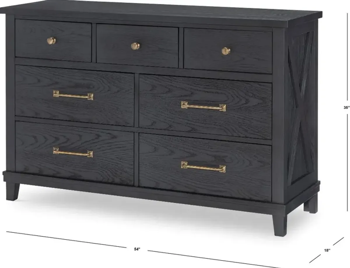 Flatiron Black Dresser