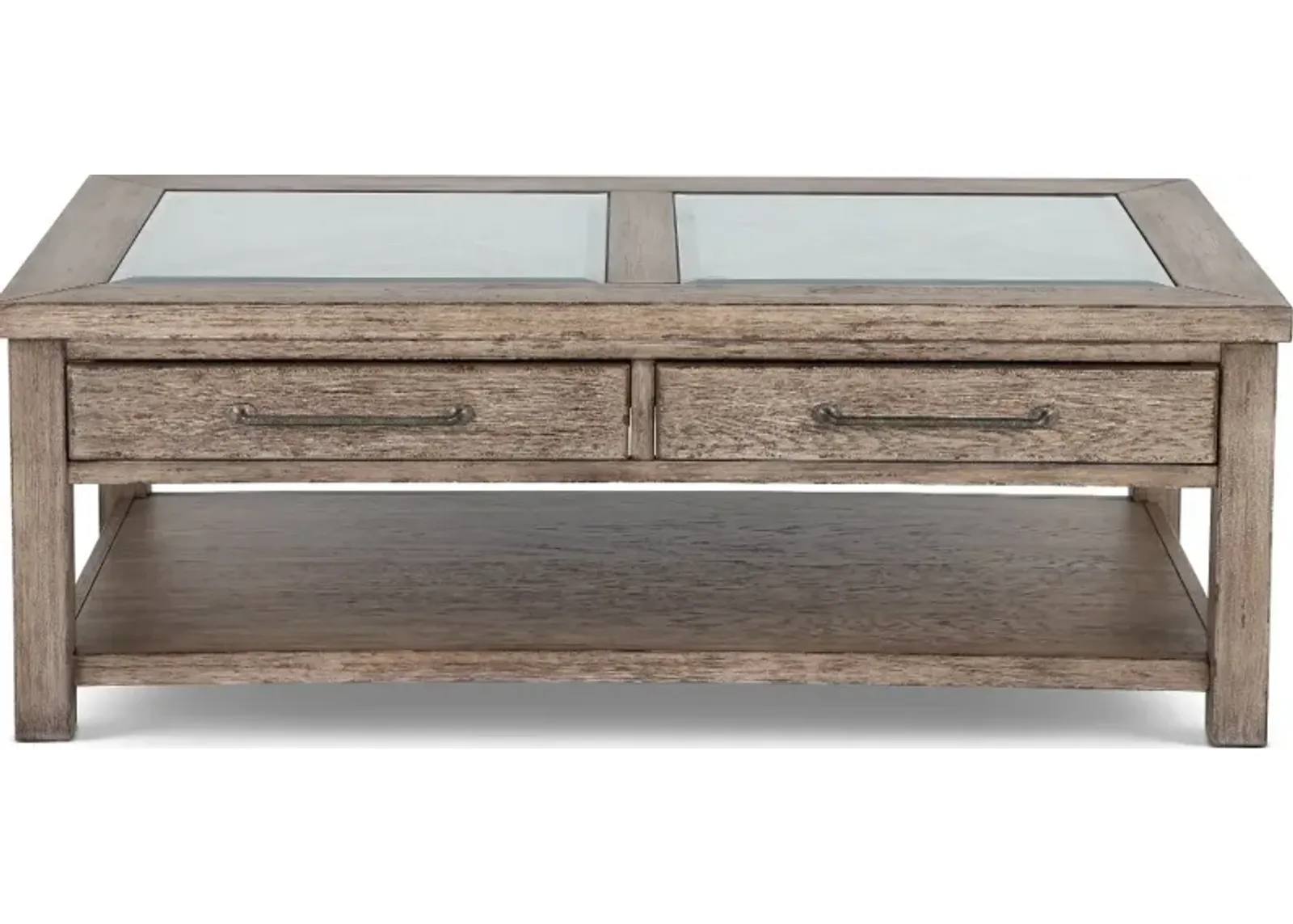 Skyview Lodge Rustic Brown Coffee Table