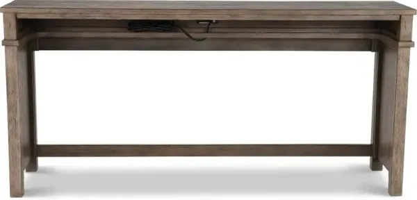 Skyview Lodge Rustic Brown Sofa Table