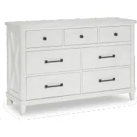 Flatiron White Dresser