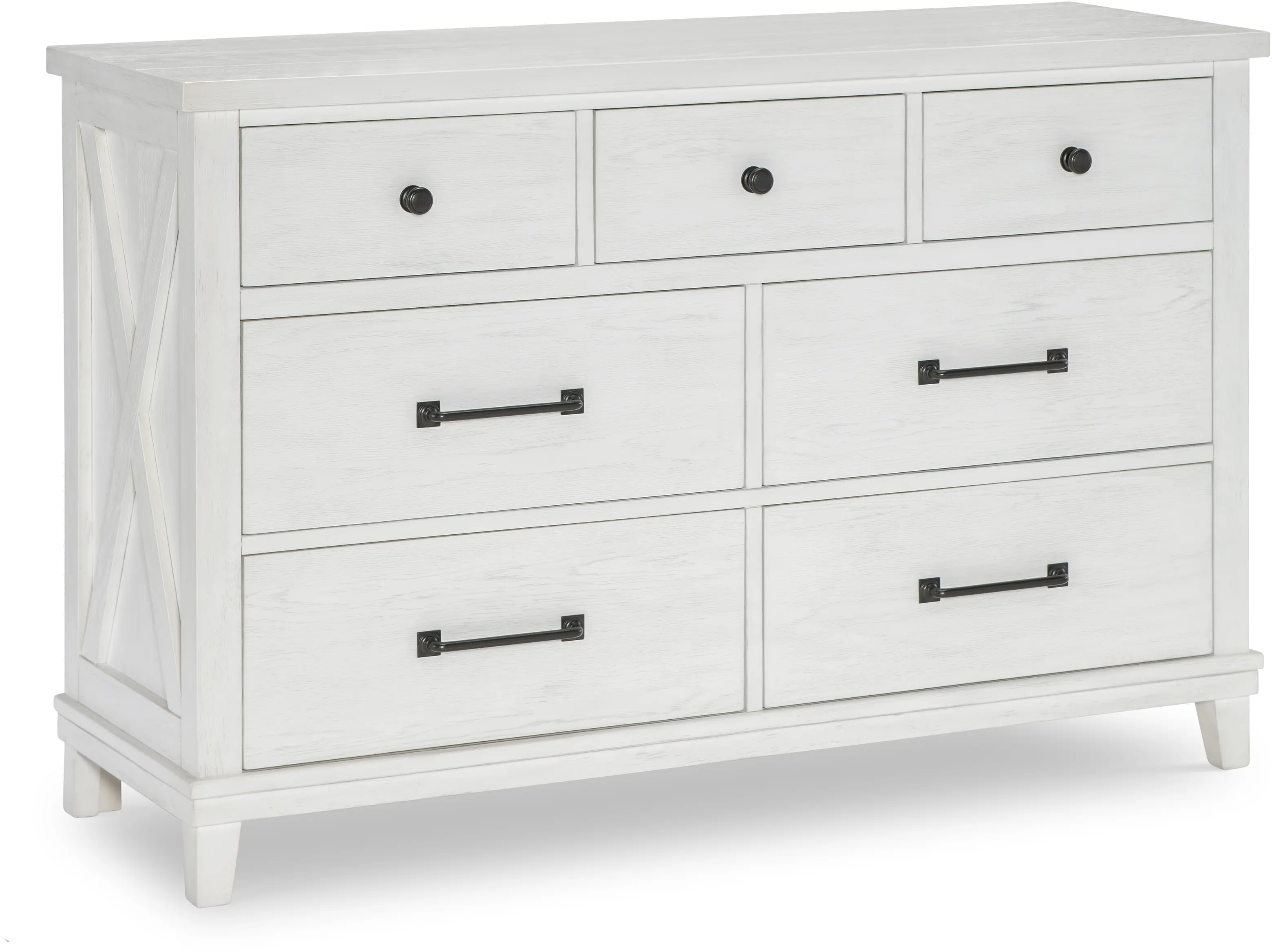 Flatiron White Dresser