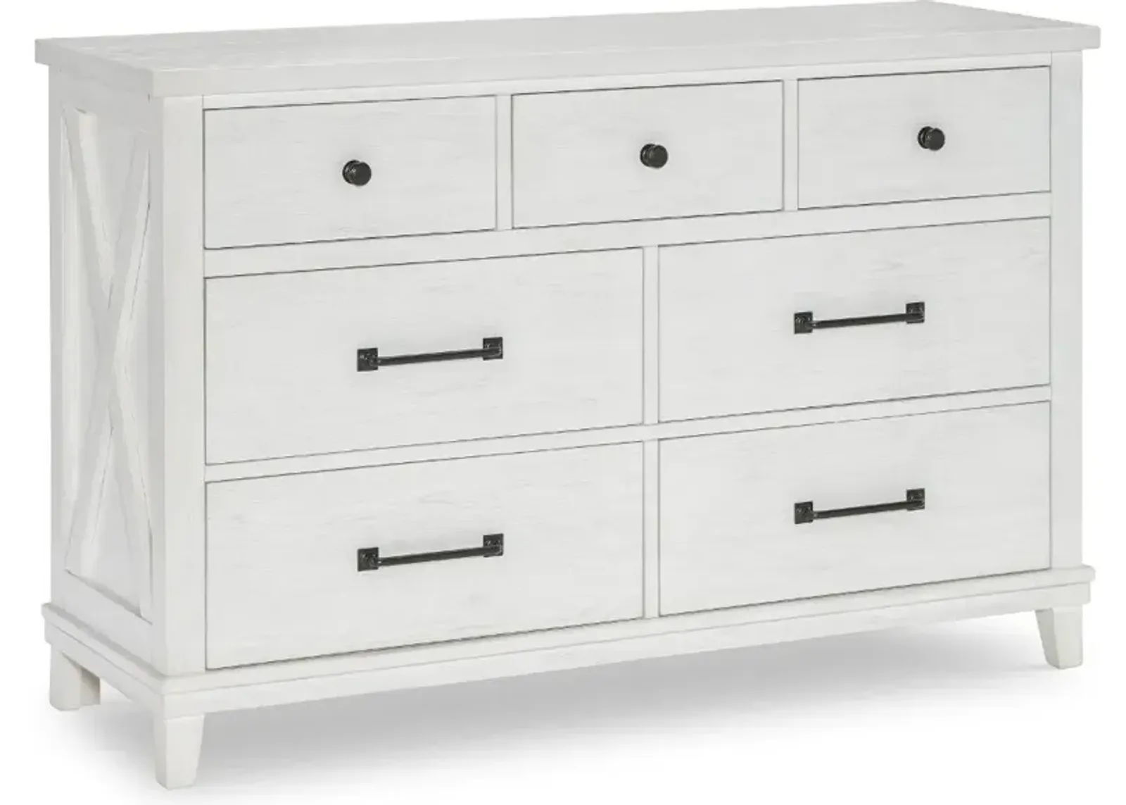 Flatiron White Dresser