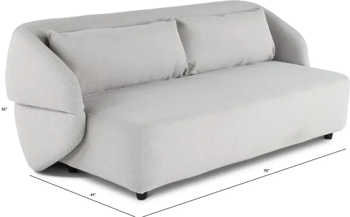 Dane Dove Gray Sleeper Sofa