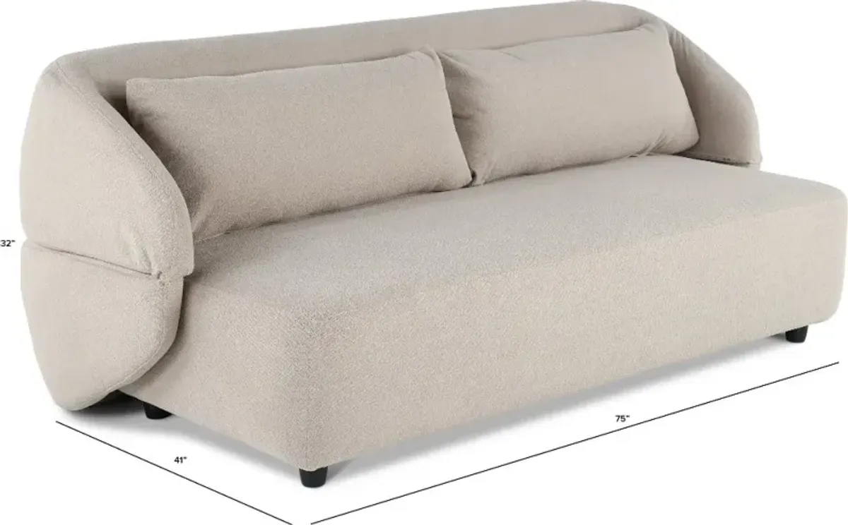 Dane Taupe Sleeper Sofa