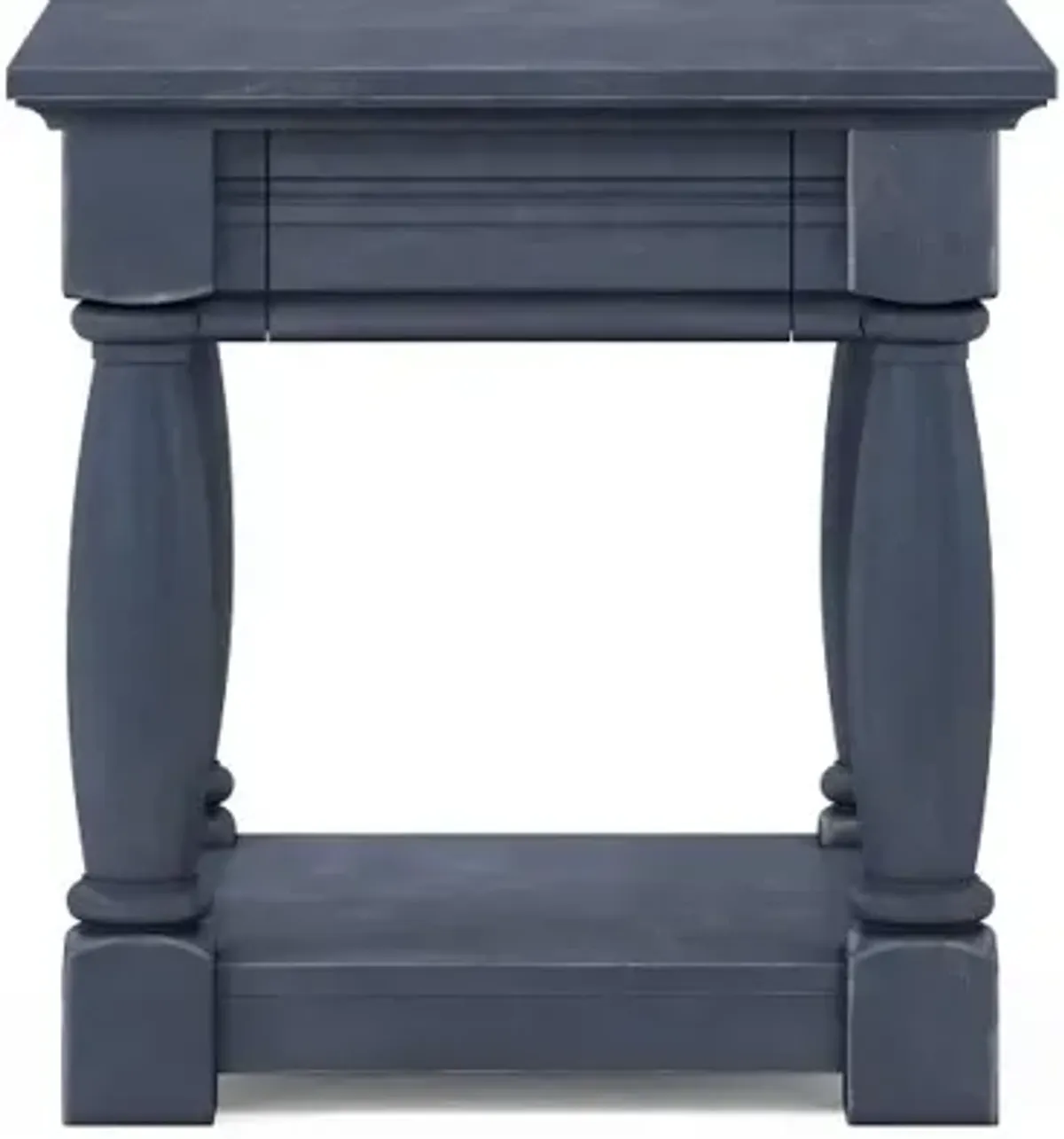 Aldean Slate Blue End Table