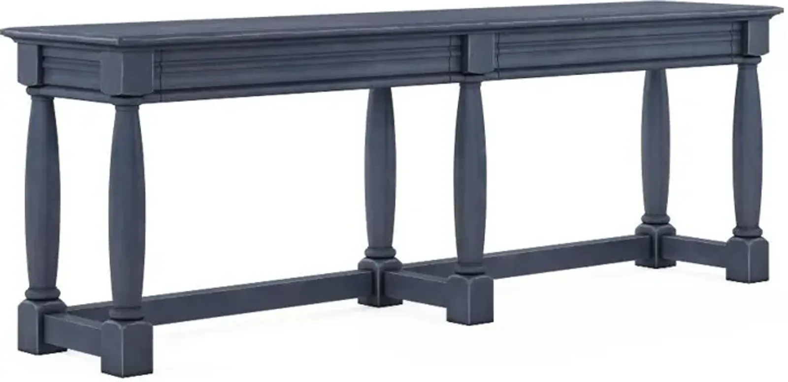 Aldean Slate Blue Sofa Table