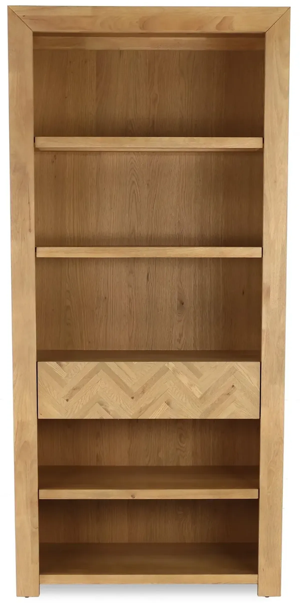 Geneva Ash Embossed Bookcase