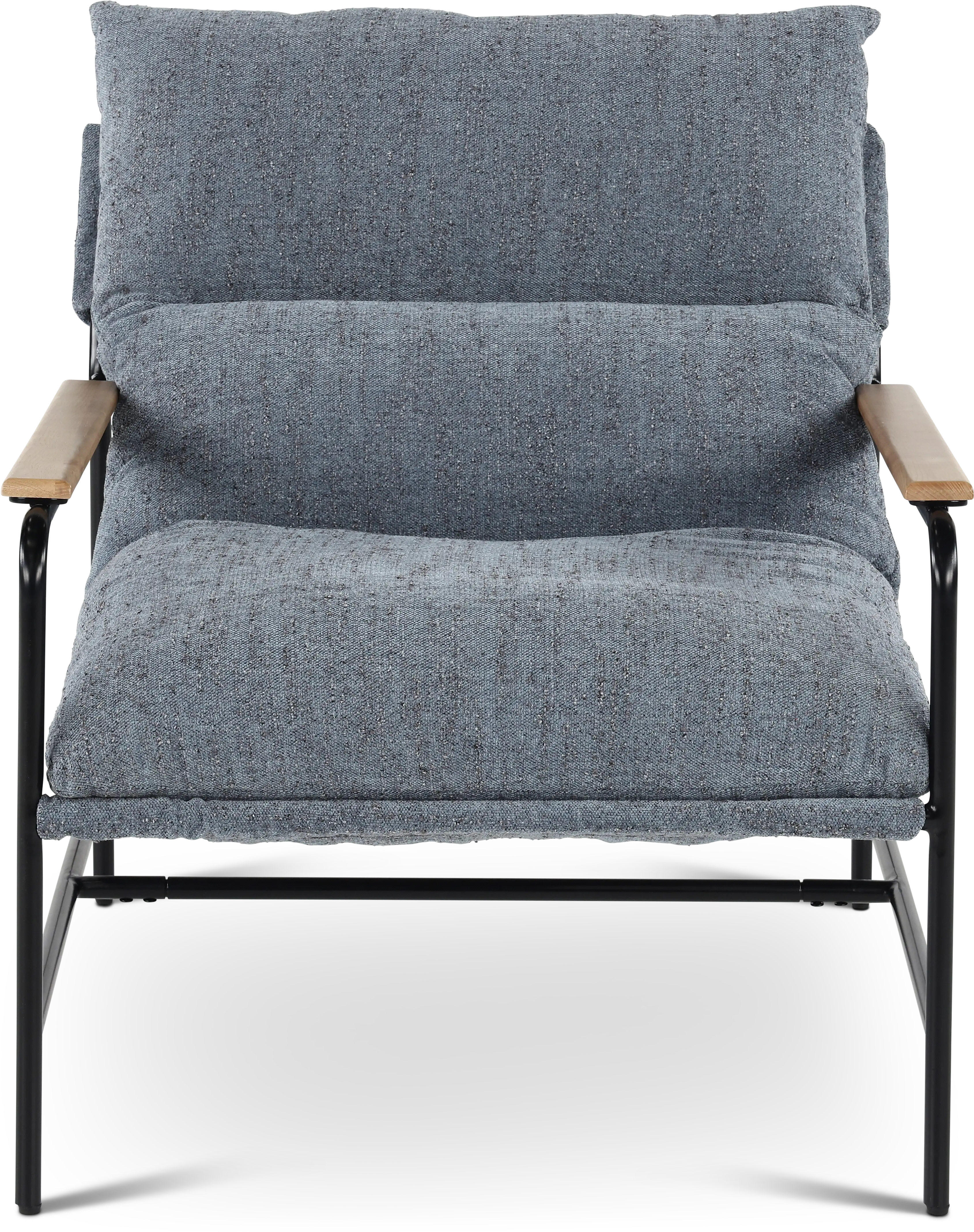 Mellow Steel Blue Accent Chair