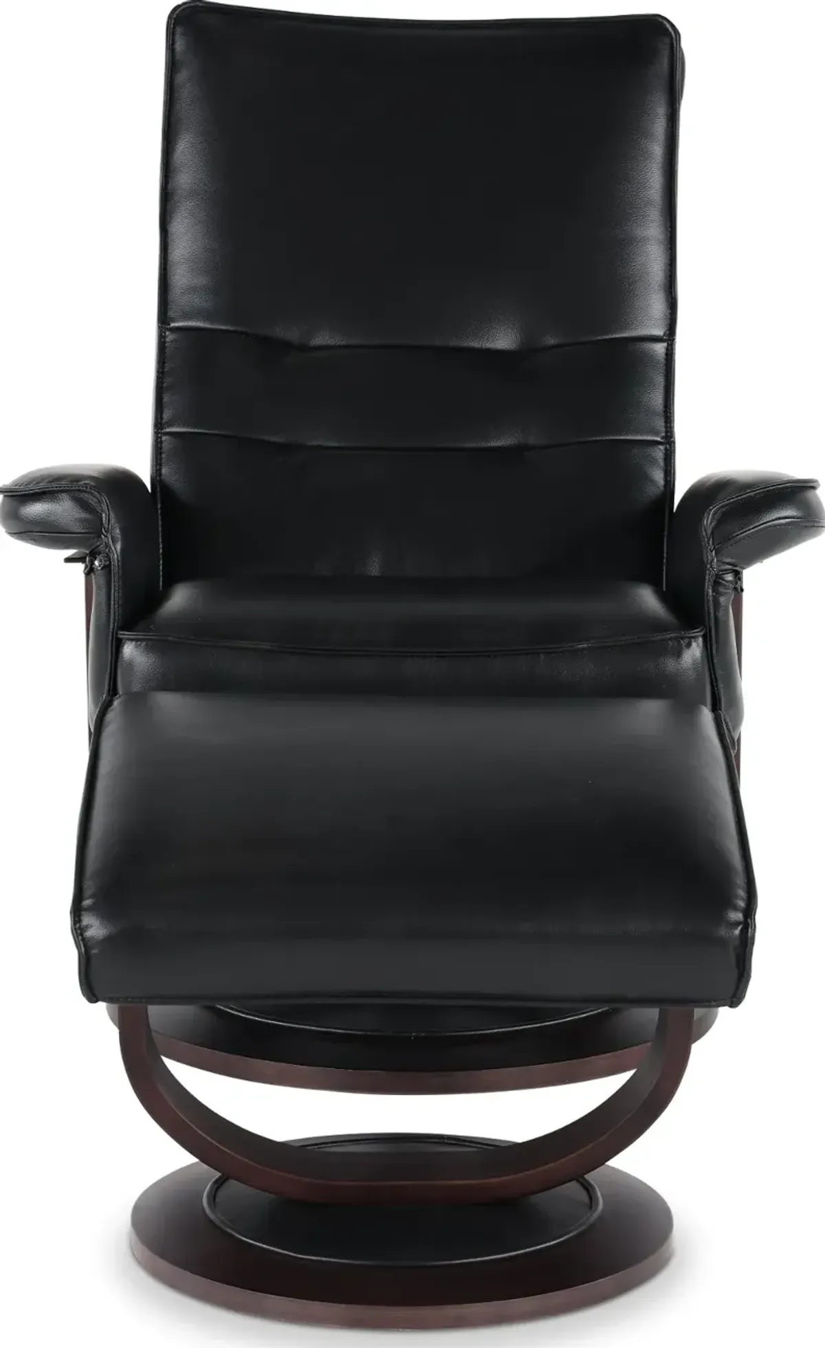 Urban Blackberry Euro Chair and Ottoman