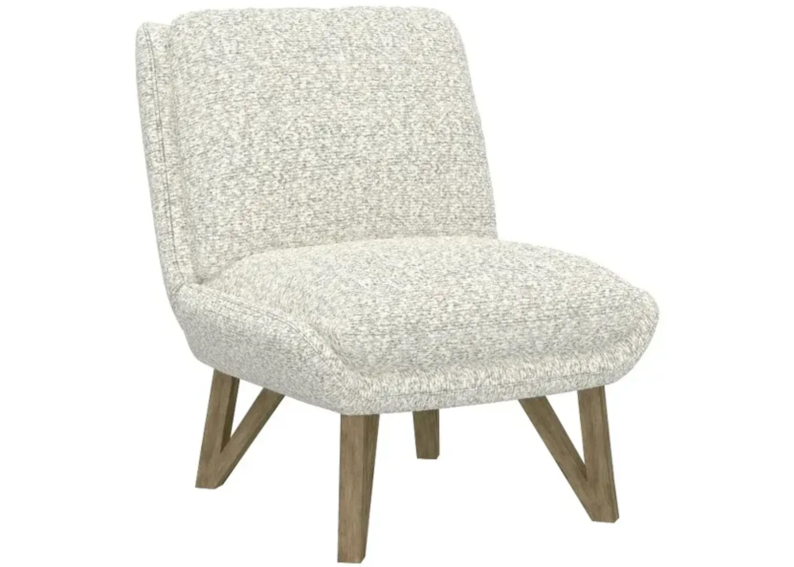 Emerson White Accent Chair