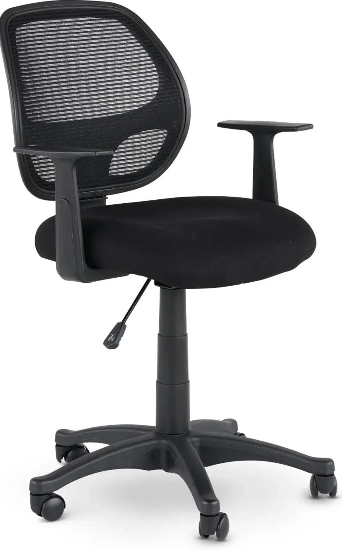 Black Mesh Swivel Office Chair