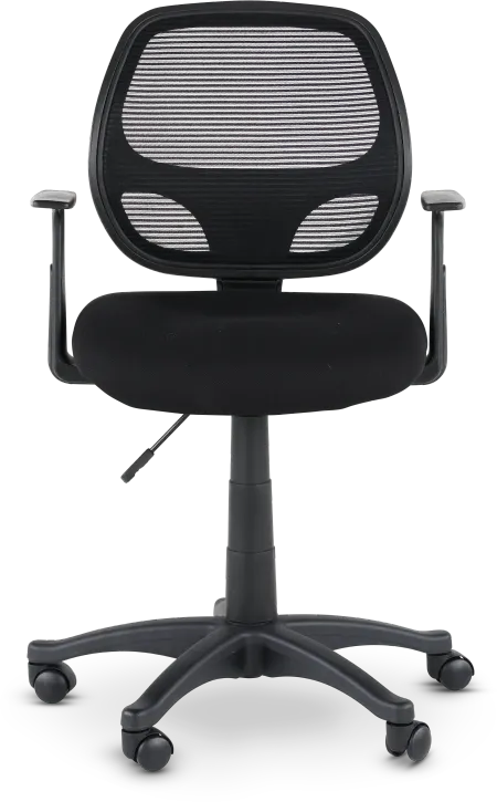 Black Mesh Swivel Office Chair