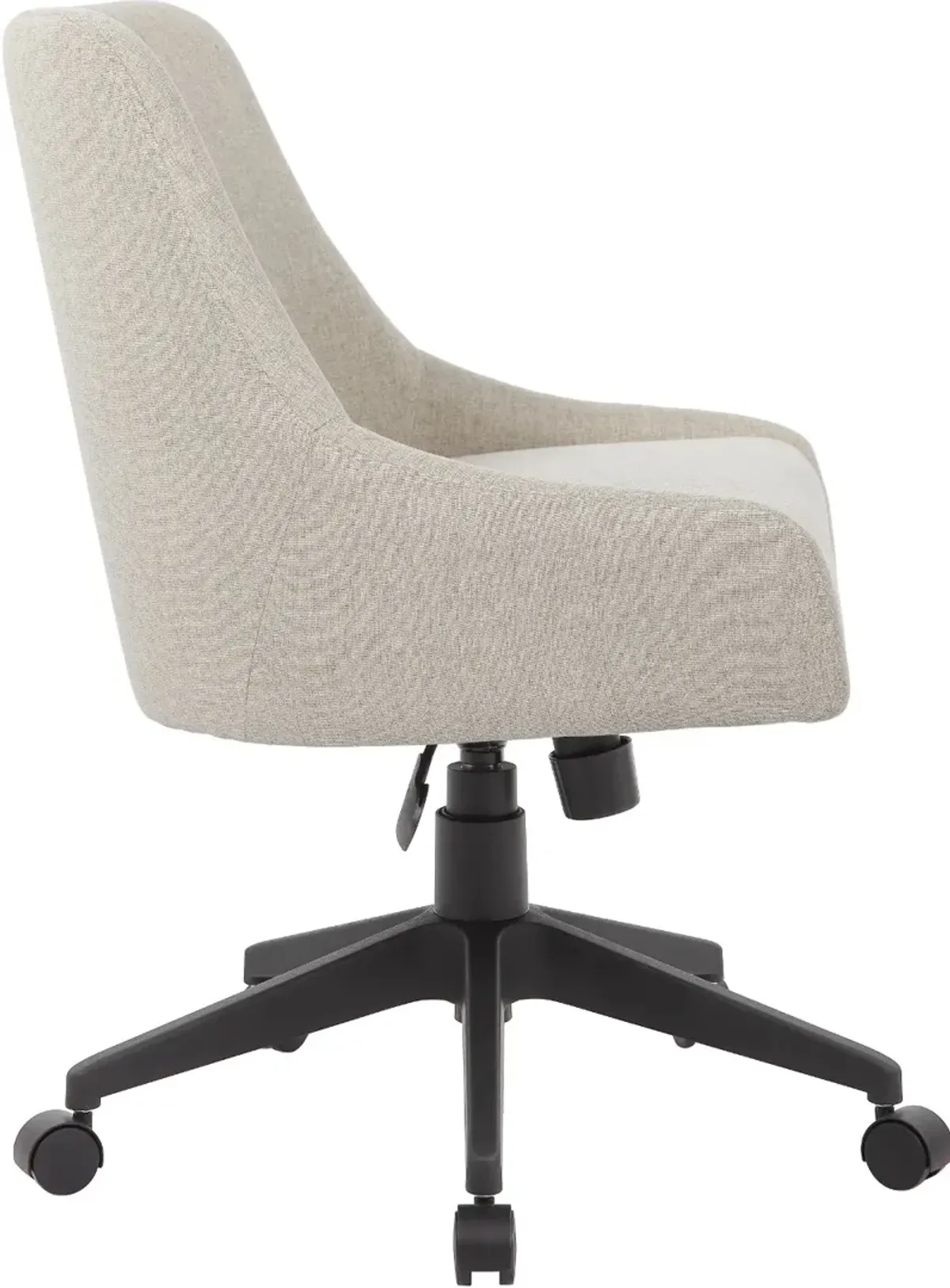 Boyle Tan Upholstered Office Swivel Chair