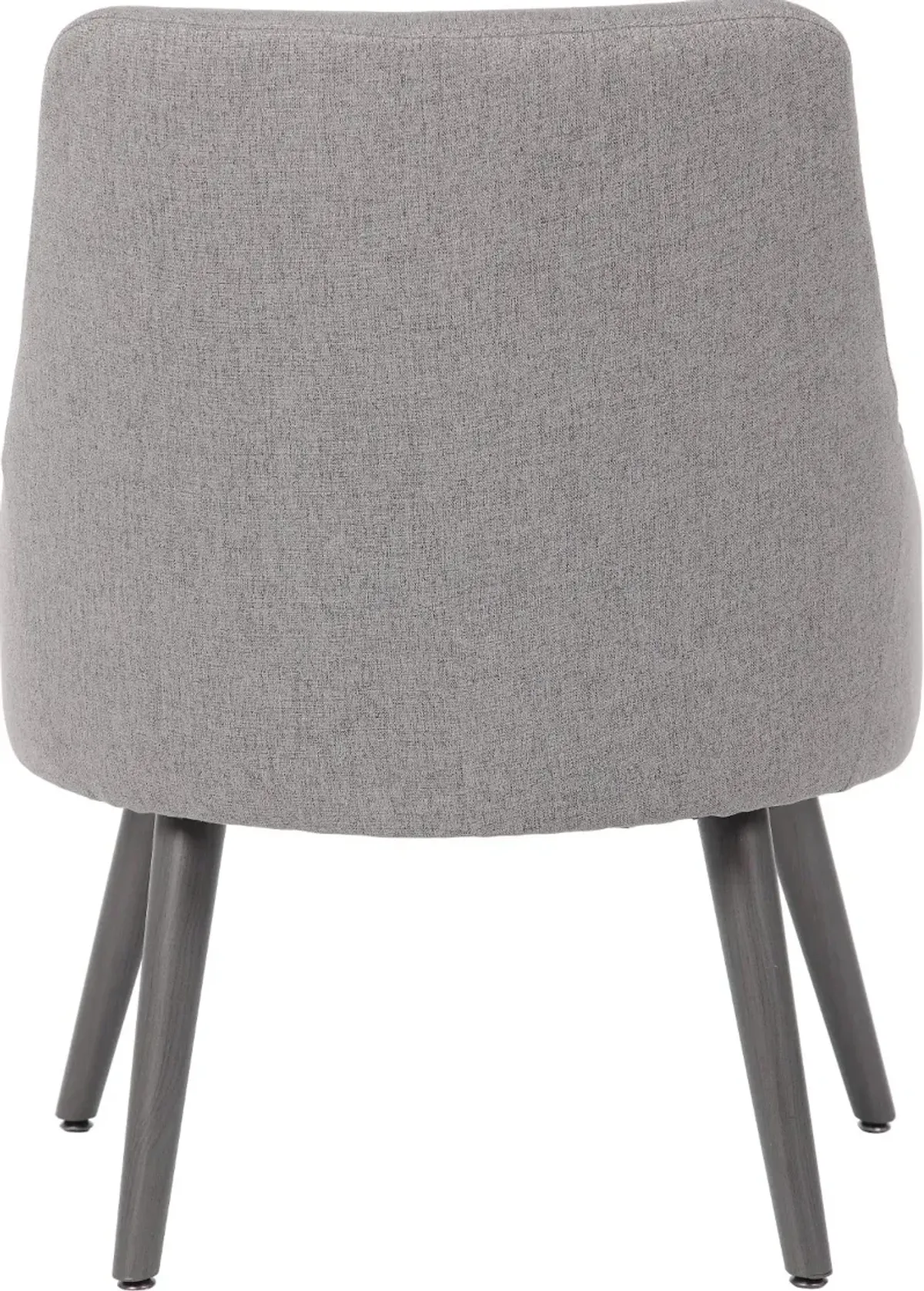 Boyle Gray Upholstered Guest Accent Chair