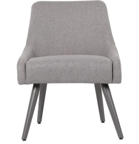 Boyle Gray Upholstered Guest Accent Chair