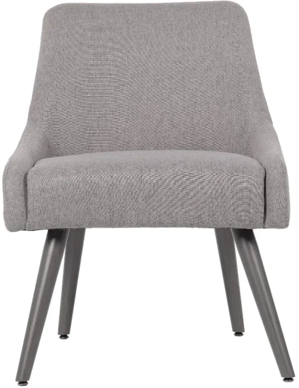Boyle Gray Upholstered Guest Accent Chair