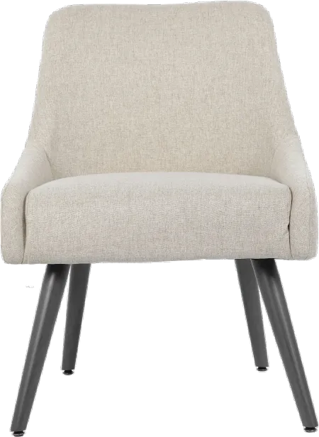 Boyle Tan Upholstered Guest Accent Chair