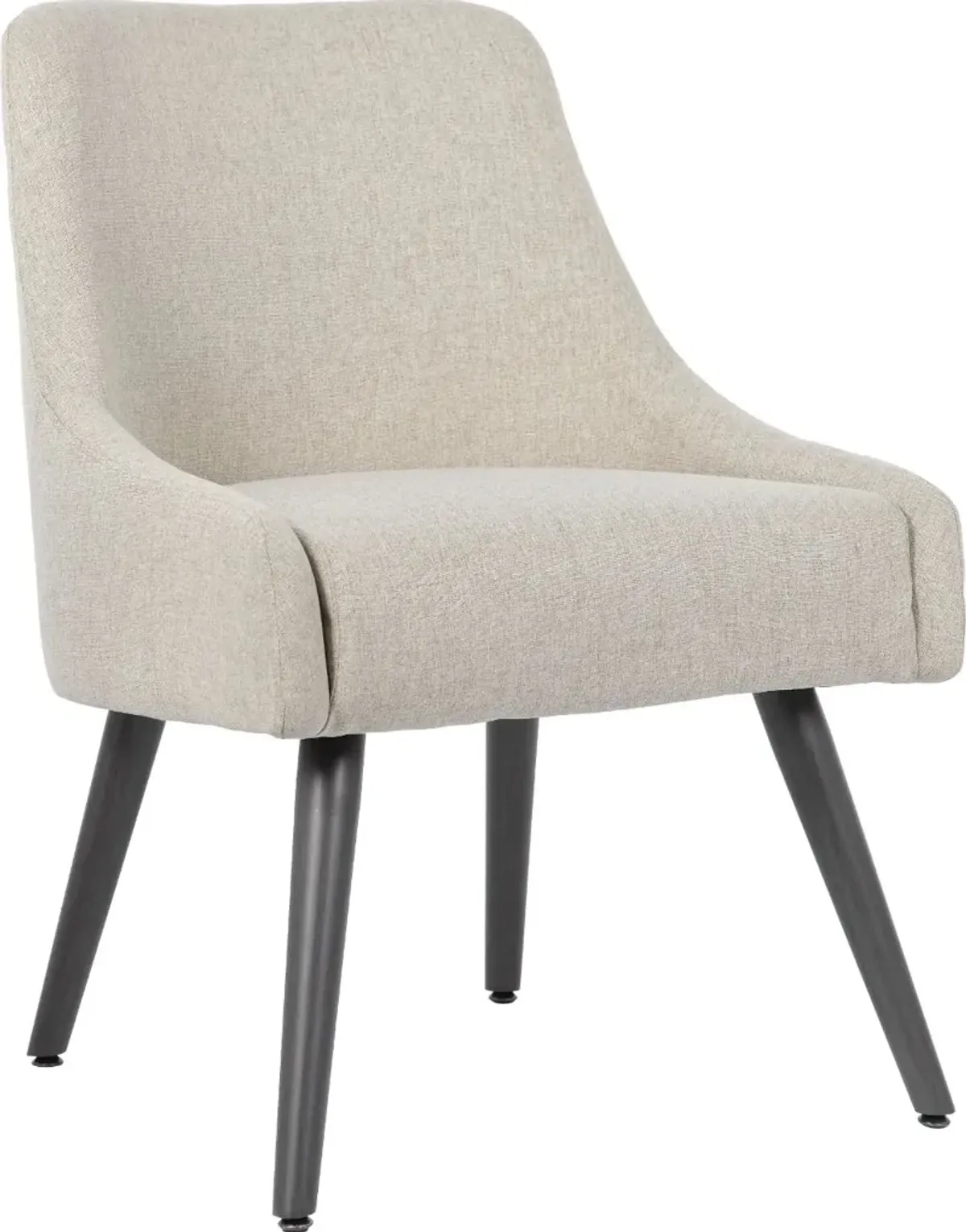 Boyle Tan Upholstered Guest Accent Chair