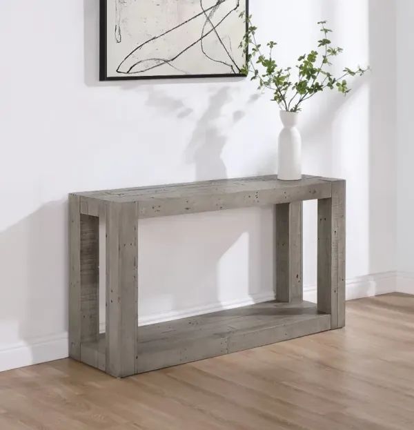 Pinedale Gray Sofa Table