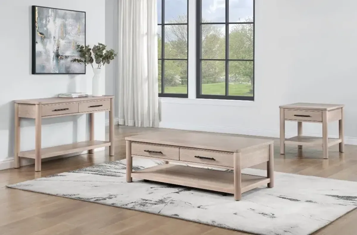 Gabby Light Brown Sofa Table