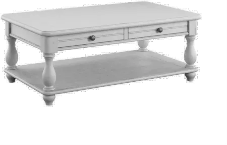 Newhaven Weathered White Coffee Table