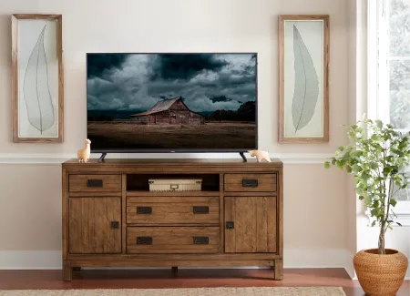 Stoney Knoll 64" Brown TV Stand
