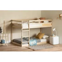 Sweedi Natural Twin Bunk Bed - South Shore