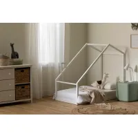 Sweedi White Toddler House Bed - South Shore