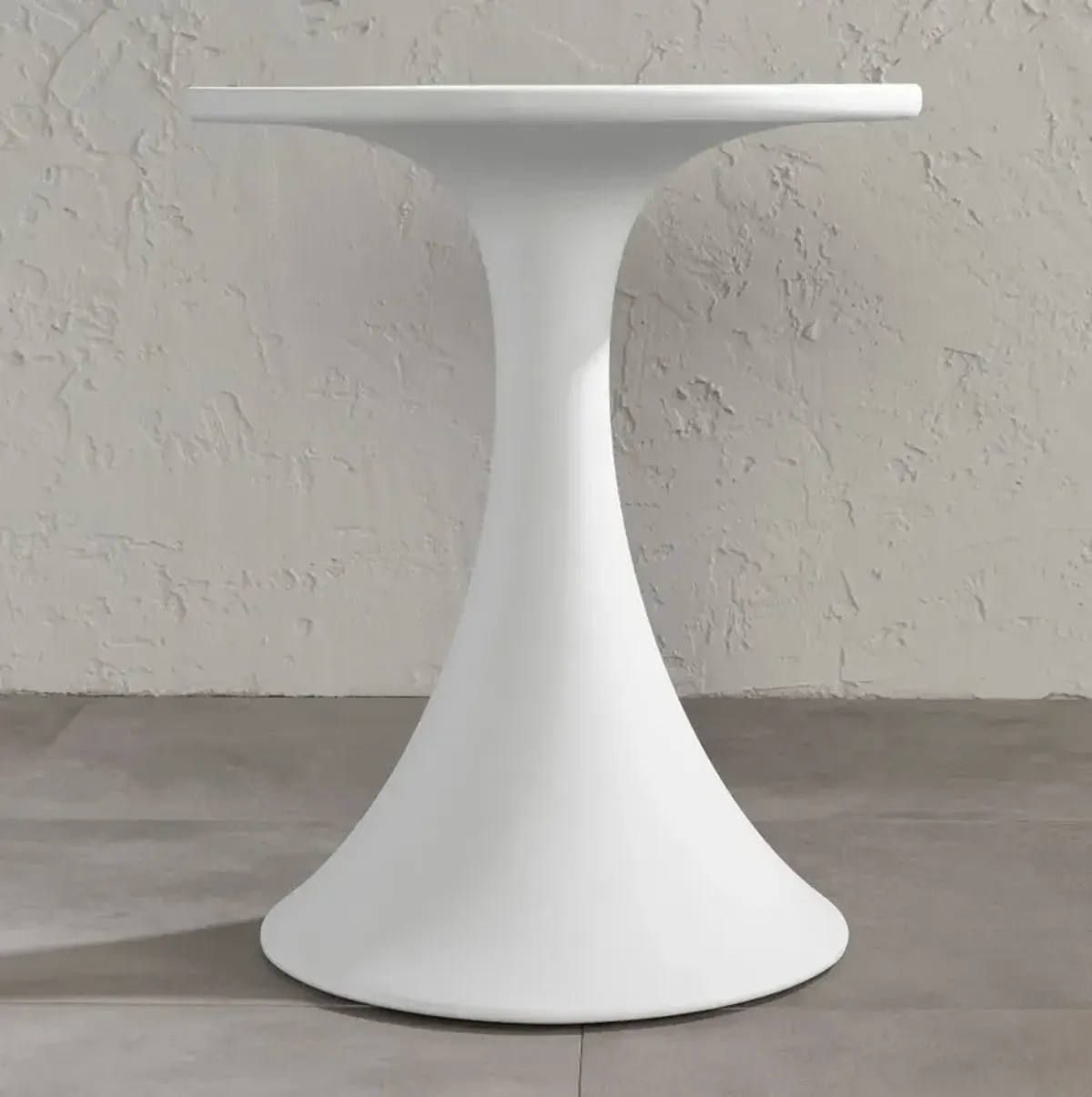 Dalya White Outdoor Bistro Table - South Shore