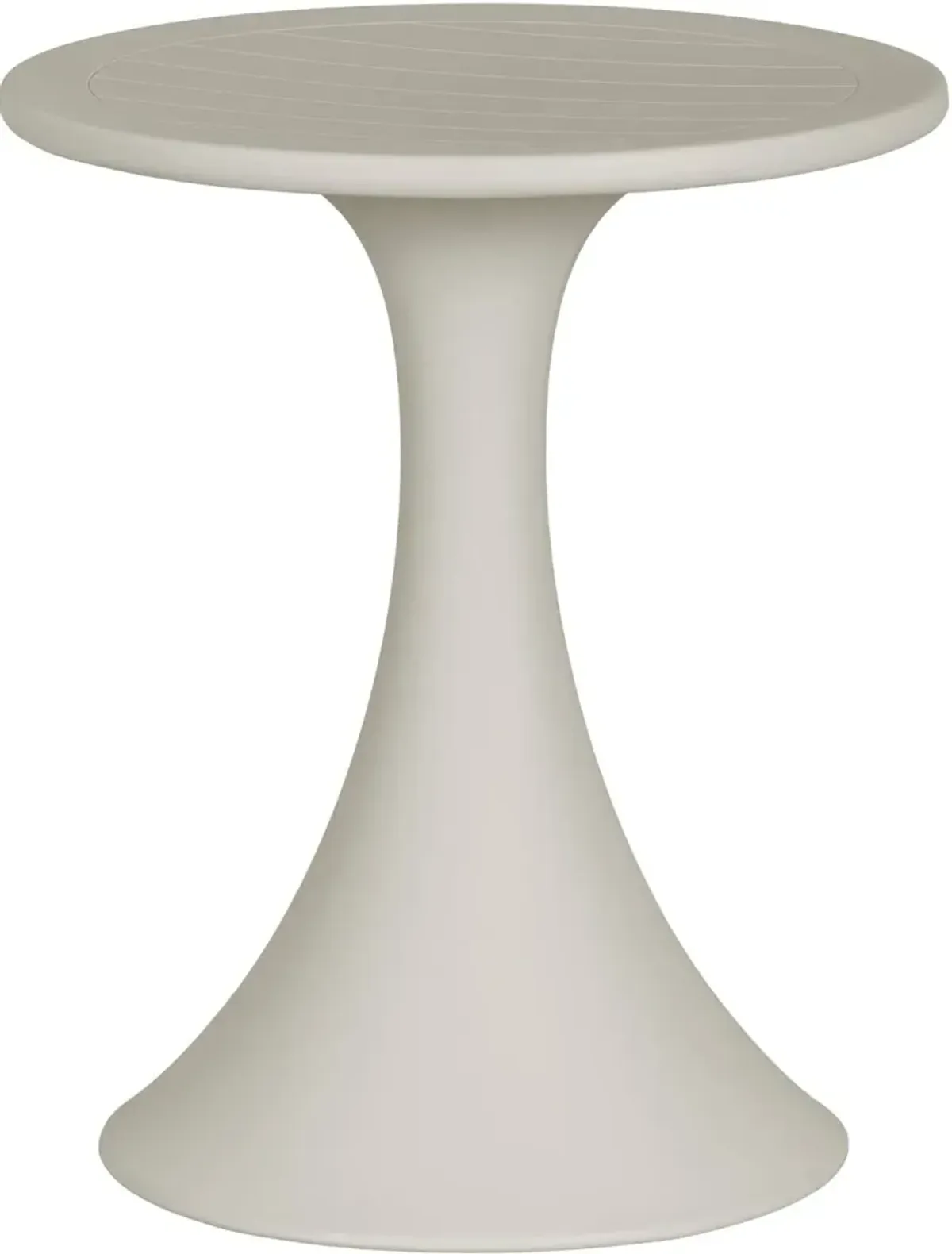 Dalya Greige Outdoor Bistro Table - South Shore